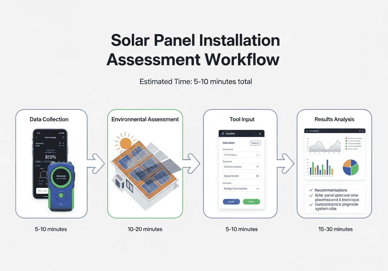Solar Panel Degradation Calculator Solar monitoring app screenshot showing expected vs actual production data used as calculator input