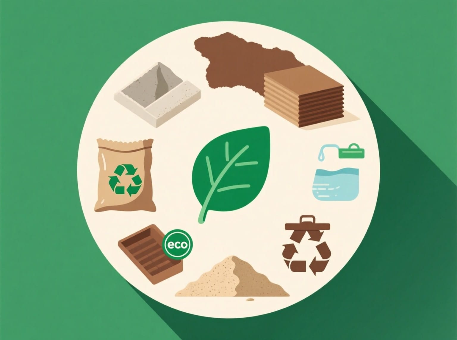 sustainable plastering materials illustration featuring fly ash, manufactured sand and eco friendly alternatives min {{brizy_dc_image_alt imageSrc=