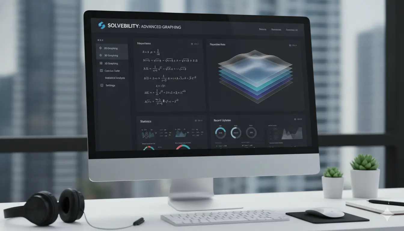 Advanced Graphing Calculator free online Advanced online graphing calculator with interactive 3D math visualization and modern graphing interface.
